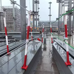 Post Safety Rope Post Sturdy And Safe For High-altitude Construction