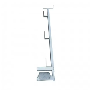 Construction Edge Protection Adjustable Screw Parapet Safety Guard Rail