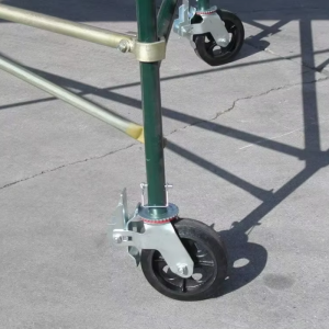 Scaffolding Parts Caster Wheel Scaffolding With Bracket