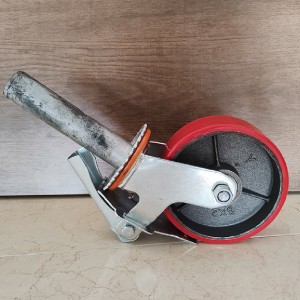 scaffolding steel caster wheels swivel caster wheel