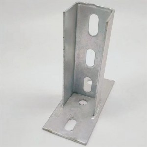 Photovoltaic Bracket Base Straight Connector Solar Panel Mounting For Pv Bracket