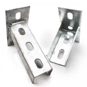 Factory Supply Photovoltaic Bracket Base Two Holes Three Holes Four Holes Straight Connector Triangle Connector