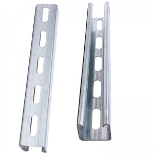 Galvanized Steel Solar Photovoltaic Stents Strut C Channel