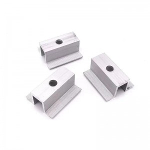 Professional Solar Mounting Kits Solar Panel Mid Clamp Solar Mount Bracket for Steel Rail Mount