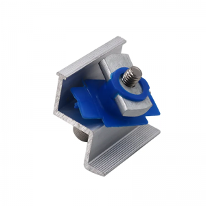 Professional Solar Mounting Kits Solar Panel Mid Clamp Solar Mount Bracket for Steel Rail Mount