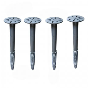 Solar Accessories Galvanized solar ground screw pile