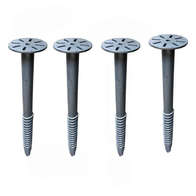 solar ground screw pile 1