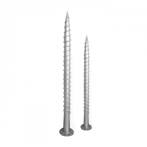 Galvanized ground screw pile anchor for Solar mounting system construction
