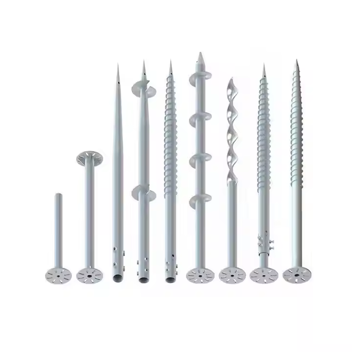 solar ground screw pile 11