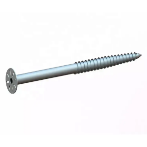 Customized photovoltaic post screw pipe earth anchor for construction foundation