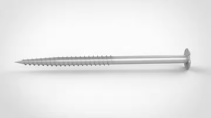 hot dip galvanized Photovoltaic Engineering Spiral Pile