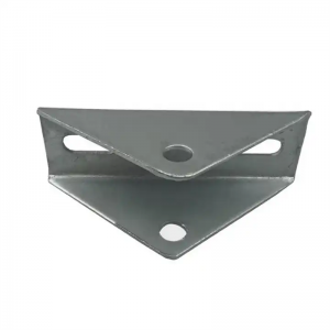 Photovoltaic mounting accessories Solar panel triangular bracket Galvanised base Four-hole triangular connector