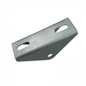 Photovoltaic mounting accessories Solar panel triangular bracket Galvanised base Four-hole triangular connector