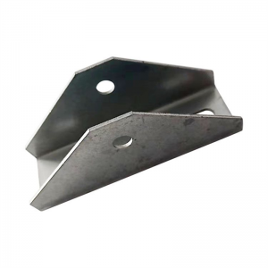 Photovoltaic mounting accessories Solar panel triangular bracket Galvanised base Four-hole triangular connector