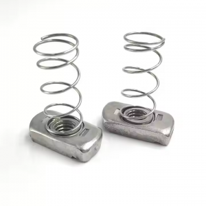 high quality M12 /M10/M6/M5/m4 Long Spring Nut 40mm Spring Length