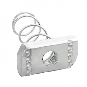 Wholesale Fastener Zinc Plated Galvanized Spring Nut For Photovoltaic Solar Strut