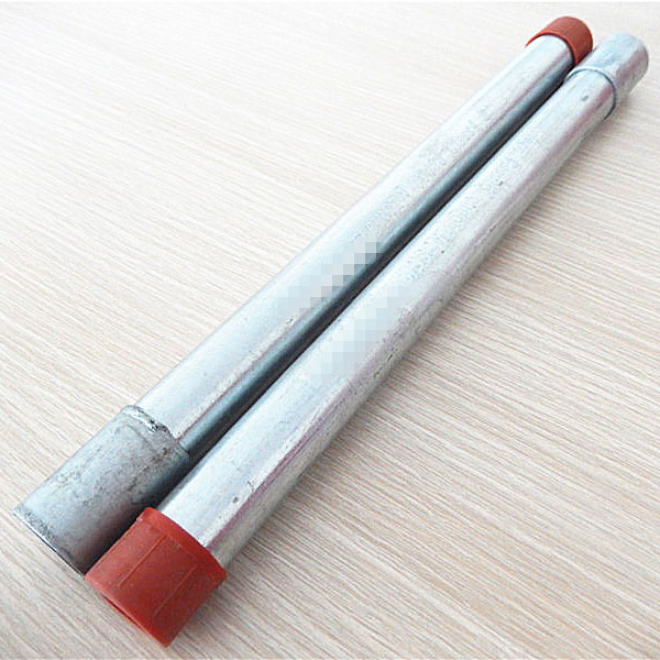 Factory Price China BS4568 Electrical Conduit Pipe with Coupler and Red Cap