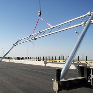 Hot Dip Galvanized High Lamp-post