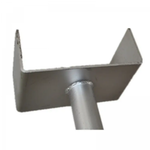 Adjustable U-Head Jack Stand with Base Plate Scaffold Parts for Ladders & Scaffolding