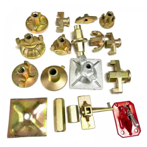 Concrete Formwork Ductile Steel Casting Tie Rod Wing Nut