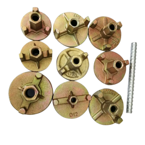 Concrete Formwork Ductile Steel Casting Tie Rod Wing Nut