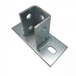 Galvanized 125*65 Fuse Cutout Solar Mounting Channel