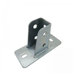 Galvanized 125*65 Fuse Cutout Solar Mounting Channel