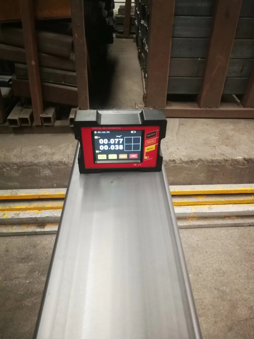 150x150mm 方管扭曲度测试