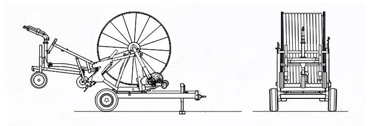 hose reel irrigation system 11