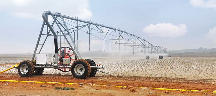 lateral move irrigation system 6