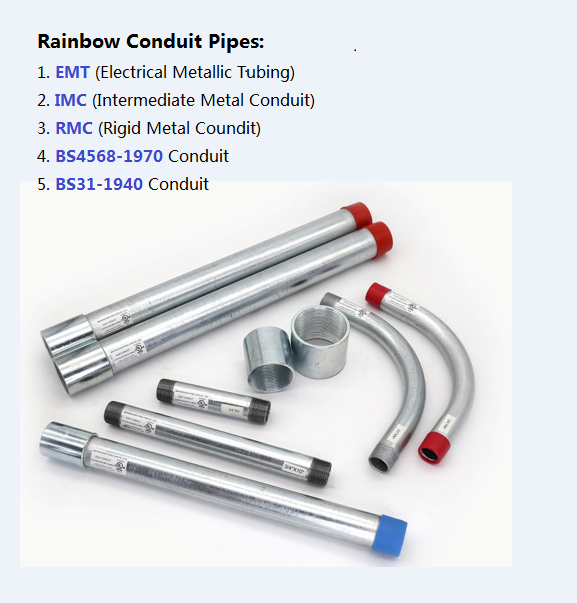 Electrical Conduit Pipes from Rainbow Steel-1
