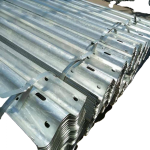 Road barier material application